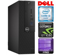 DELL 3050 SFF i3-7100 8GB 1TB SSD M.2 NVME GT1030 2GB WIN10Pro