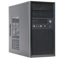 Case|CHIEFTEC|MiniTower|MicroATX|Colour Black|CT-01B-OP