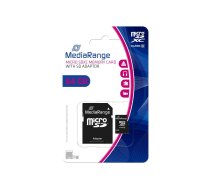 MEMORY MICRO SDXC 64GB C10/W/ADAPTER MR955 MEDIARANGE