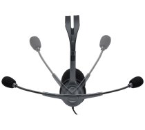 HEADSET STEREO H111/GREY 981-000593 LOGITECH