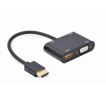 I/O ADAPTER HDMI TO HDMI/VGA/A-HDMIM-HDMIFVGAF-01 GEMBIRD