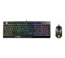 KEYBOARD +MOUSE/VIGOR GK30 COMBO US MSI