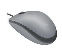MOUSE USB OPTICAL M110 SILENT/MID GRAY 910-006760 LOGITECH