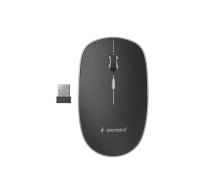 MOUSE USB OPTICAL WRL BLACK/SILENT MUSW-4BS-01 GEMBIRD
