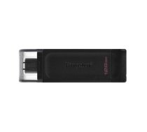 MEMORY DRIVE FLASH USB-C 128GB/DT70/128GB KINGSTON