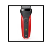 Braun | Series 3 Shaver | 300s | NiMH | Red
