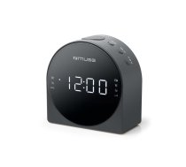 Muse | Dual Alarm Clock radio PLL | M-185CR | AUX in | Black