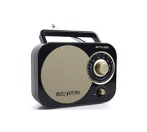 Muse | Portable radio | M-055RB | AUX in | Black/Gold