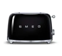 Sviestmaižu krāsns Smeg Black (TSF01BLEU)