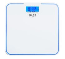 Bathroom scale ADLER AD 8183 with edge lighting White