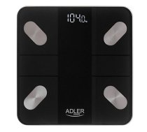 Electronic bathroom scale Adler AD 8186 Black