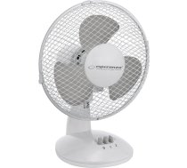 Desktop fan 9" Esperanza EHF004WE ZEPHYR White-Gray