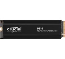 SSD PCIe Gen 4.0 x4 M.2 NVMe 2TB with HS P310 CRUCIAL