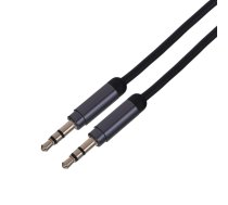 Gembird 1.2m, 3.5mm/3.5mm, M/M audio cable Black