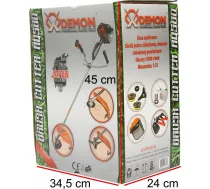 Petrol grass trimmer with line DEMON RQ580