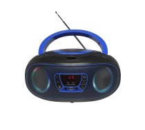 Denver TCL-212BT BLUE CD player Portable CD player Black, Blue