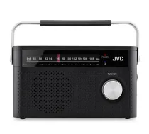 JVC RA-E315B Portable radio Black