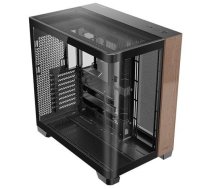 Antec C8 Curve Wood Full Tower Black, Transparent, Wood