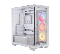 Corsair Midi Tower 3500X LXR LINK TG White