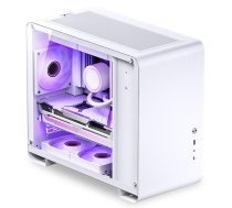 Jonsbo U4 Mini Micro-ATX Case, Tempered Glass - white