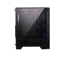 MSI MAG FORGE 120A AIRFLOW Midi Tower Black, Transparent