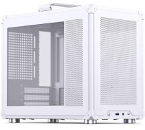 PC case Jonsbo C6 MAX, Mini, Micro-ATX, Tempered Glass - White