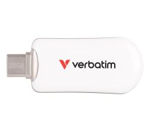 Verbatim Plectra USB-C Flash Drive White 256GB