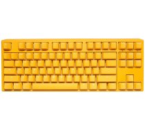 Ducky One 3 TKL keyboard Gaming USB QWERTY English Yellow