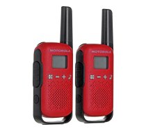 Motorola TALKABOUT T42 two-way radio 16 channels Black,Red