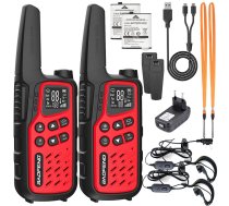 Walkie-Talkie Baofeng BF-T25E Red, 2 pieces