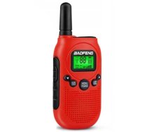 Walkie-Talkie Baofeng BF-T6 Panda Red, 2 pcs