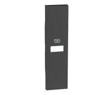 Living Now - 1USB charger cover 1M black