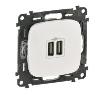 Valena Allure balts rozete USB