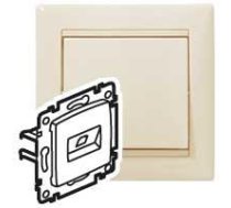 Valena beš Rozete 2xRJ45 Cat.6