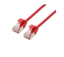 RJ45 kabelis / Patch kabelis 30cm CAT.6A LSOH U/FTP (sarkans)