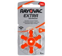 Dzirdes aparāta baterija | izmērs 13 | 1.45V Rayovac Extra Advanced Zn-Air PR48