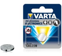 CR1220 baterijas Varta litija 6131 iepakojumā 1 gb.