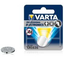 CR1616 baterijas Varta litija 6616 iepakojumā 1 gb.