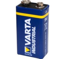 6LR61/9V baterijas Varta Industrial Alkaline MN1604/4022 iepakojumā 1 gb.