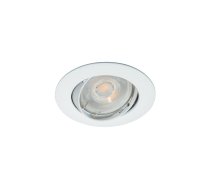 Iebūvējamais griestu gaismeklis VIDI CTC-5515-W Kanlux alumīnija GX5.3 12V 10W