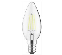 LED C35 Filament 4W E14 3000K 400lm 220-240V LEDURO Spuldze
