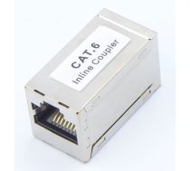 CAT6 CAT5E Ekranēts inline savienotājs-adapteris | 2xRJ45 | STP | FTP
