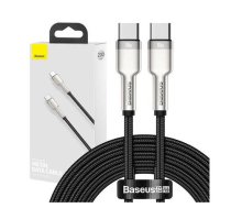 Cafule Series Metal Data Cable USB-C 100W 2m Black