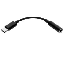 Adapteris USB Type-C male uz AUX 3.5mm jack female | Stereo | 15 cm
