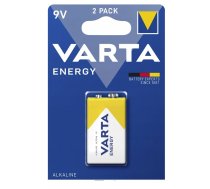 6LR61/9V baterijas Varta Energy Alkaline MN1604/4122 iepakojumā 1 gb.