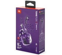 JBL Tune Flex Ghost Edition Noise Cancelling Earbuds, Purple