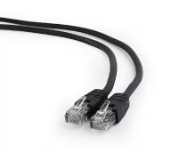 PATCH CABLE CAT6 UTP 0.25M/PP6U-0.25M/BK GEMBIRD