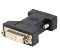 Adapteris | D-Sub 15pin HD spraudnis, DVI-I (24+5) ligzda