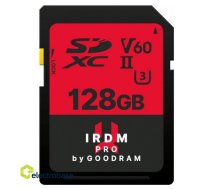 Goodram IRDM Pro Memory card SDXC / UHS-II U3 / 128GB