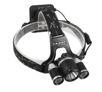 16W Galvas lukturis 900lm+2x300lm IP67 200m